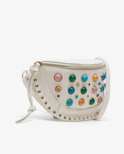 Rinonera Saddie Tecnopiel Blanco