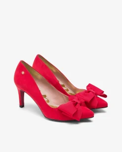 Salon Lazo Ultrasuede Rojo