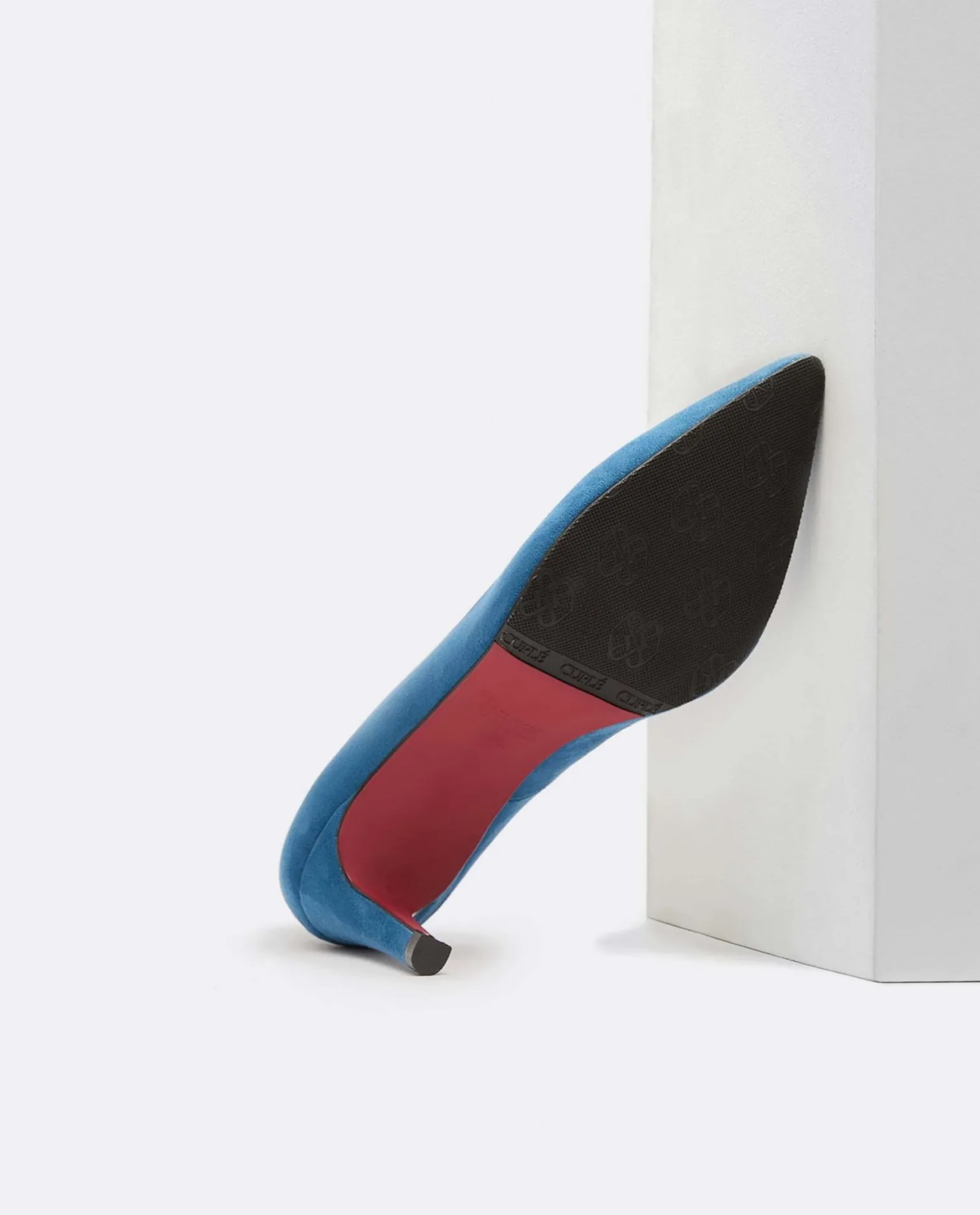 Salon Pico Ultrasuede Azul