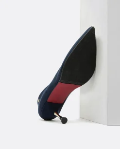 Salon Pico Ultrasuede Marino