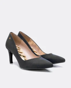 Salon Pico Ultrasuede Negro