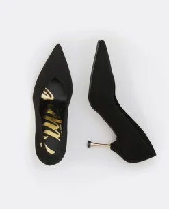 Salon Pico Ultrasuede Negro