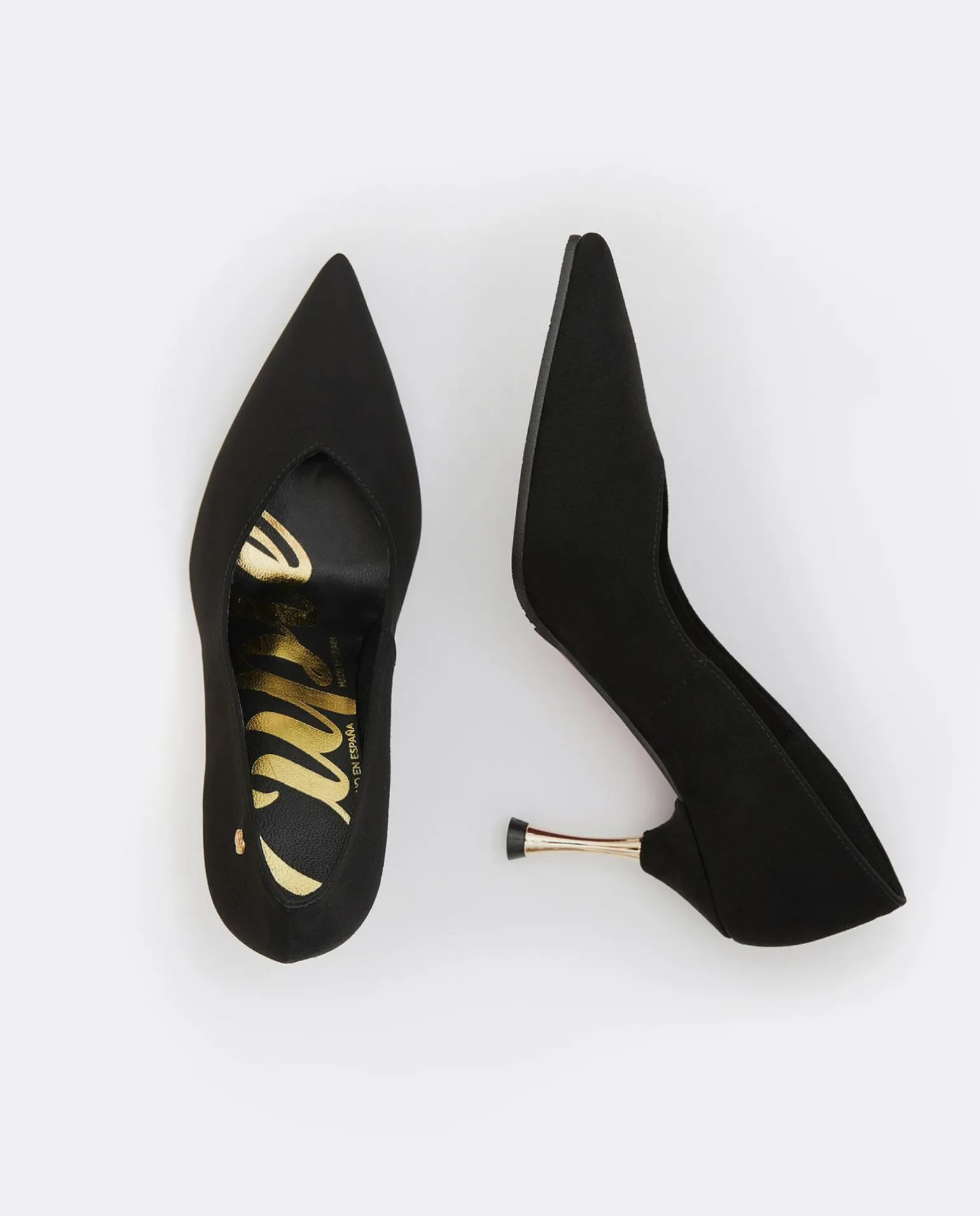 Salon Pico Ultrasuede Negro