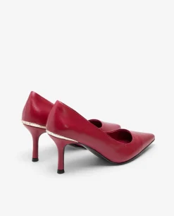 Salon T/Metal Napa Rojo