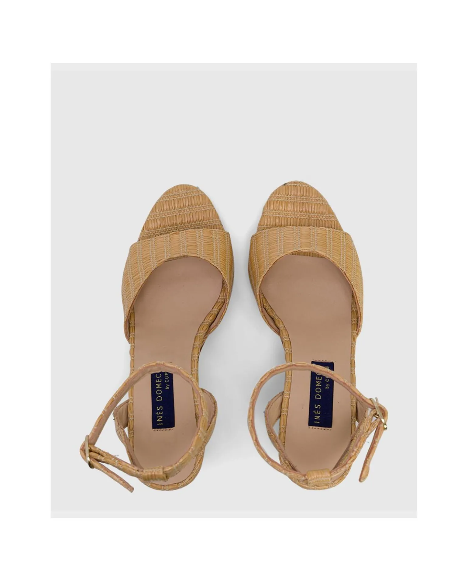 Sandalia Almunecar Rafia Beig