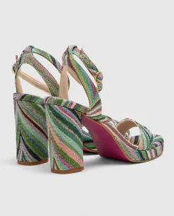 Sandalia Conil Textil Multicolor