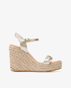 Sandalia Cuna Adorno Tecnopiel Oro