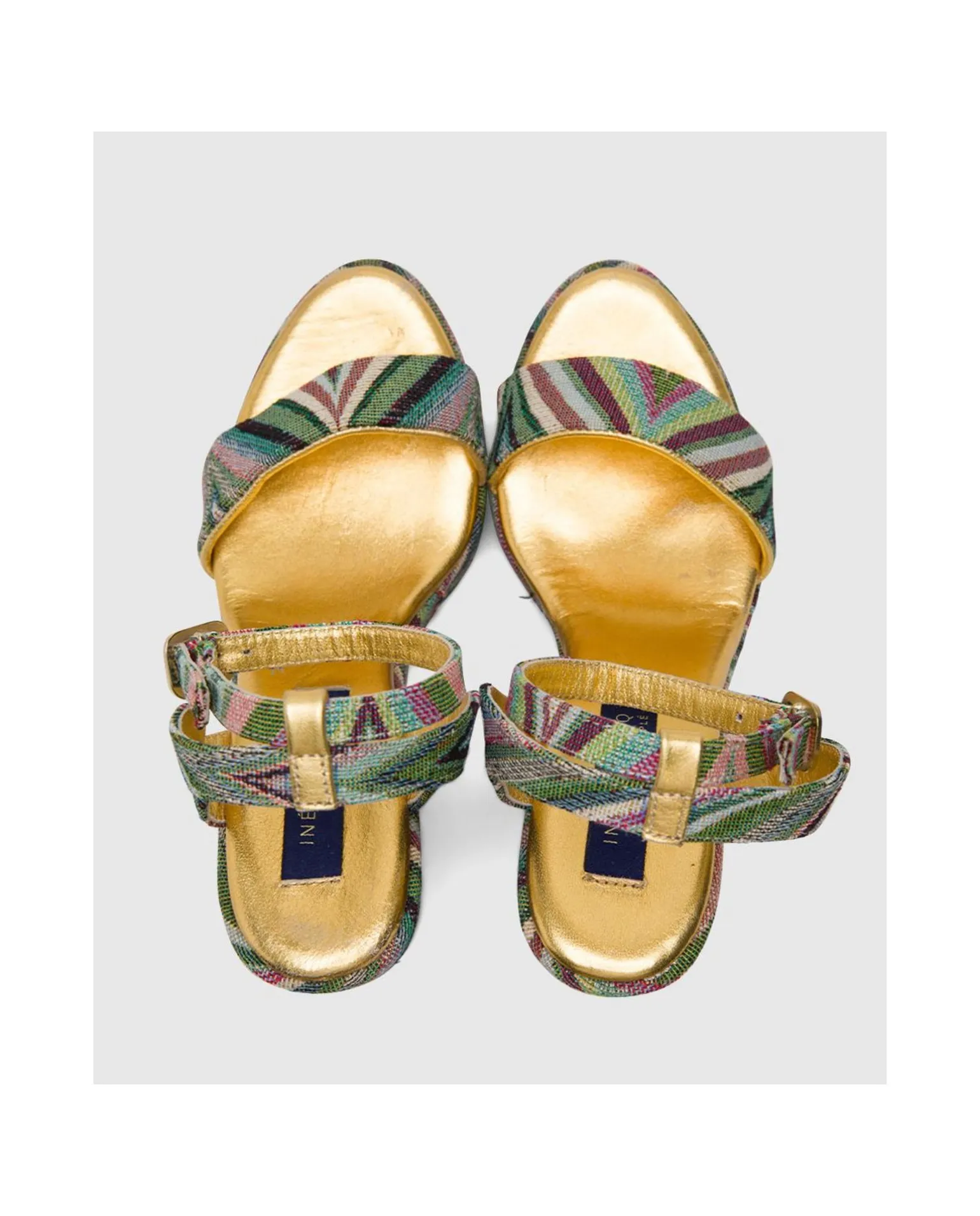 Sandalia Cuna Casares Textil Multicolor