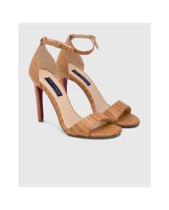 Sandalia El Palmar Rafia Beig
