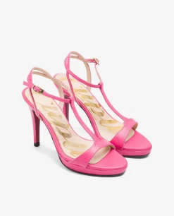 Sandalia Gema Napa Fucsia