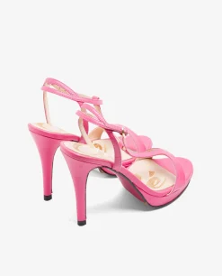 Sandalia Gema Napa Fucsia