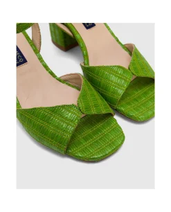 Sandalia Sanlucar Rafia Verde