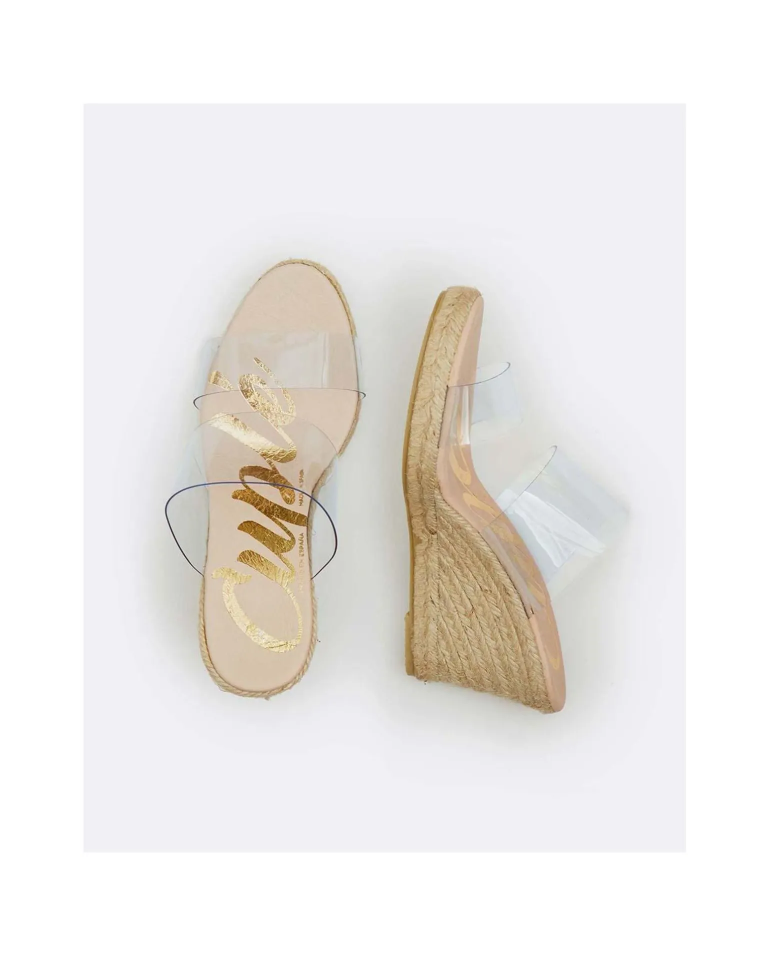 Sandalia Vinilo Transparente