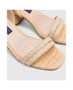 Sandalia Zahara Rafia Beig