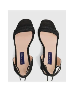 Sandalia Zahara Rafia Negro