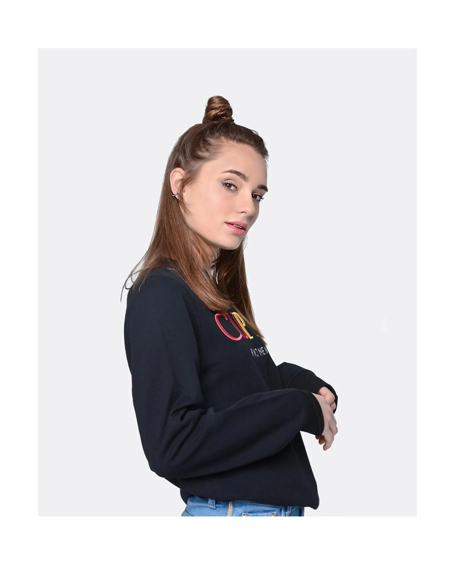 Sudadera Punto Sudadera Negro