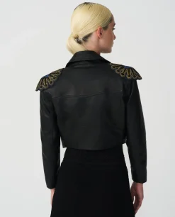 Torera Hombrera Napa Negro