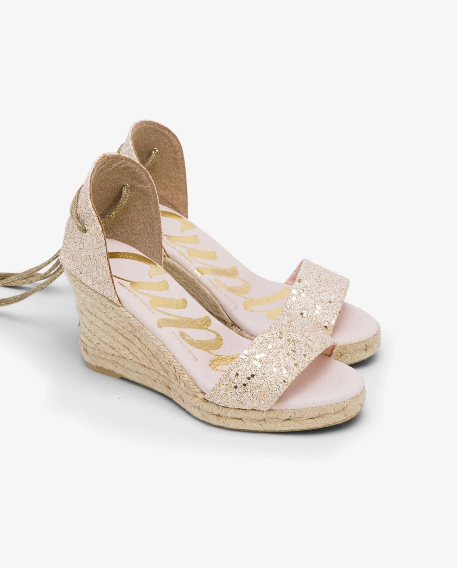 Valenciana Cinta Glitter Beig