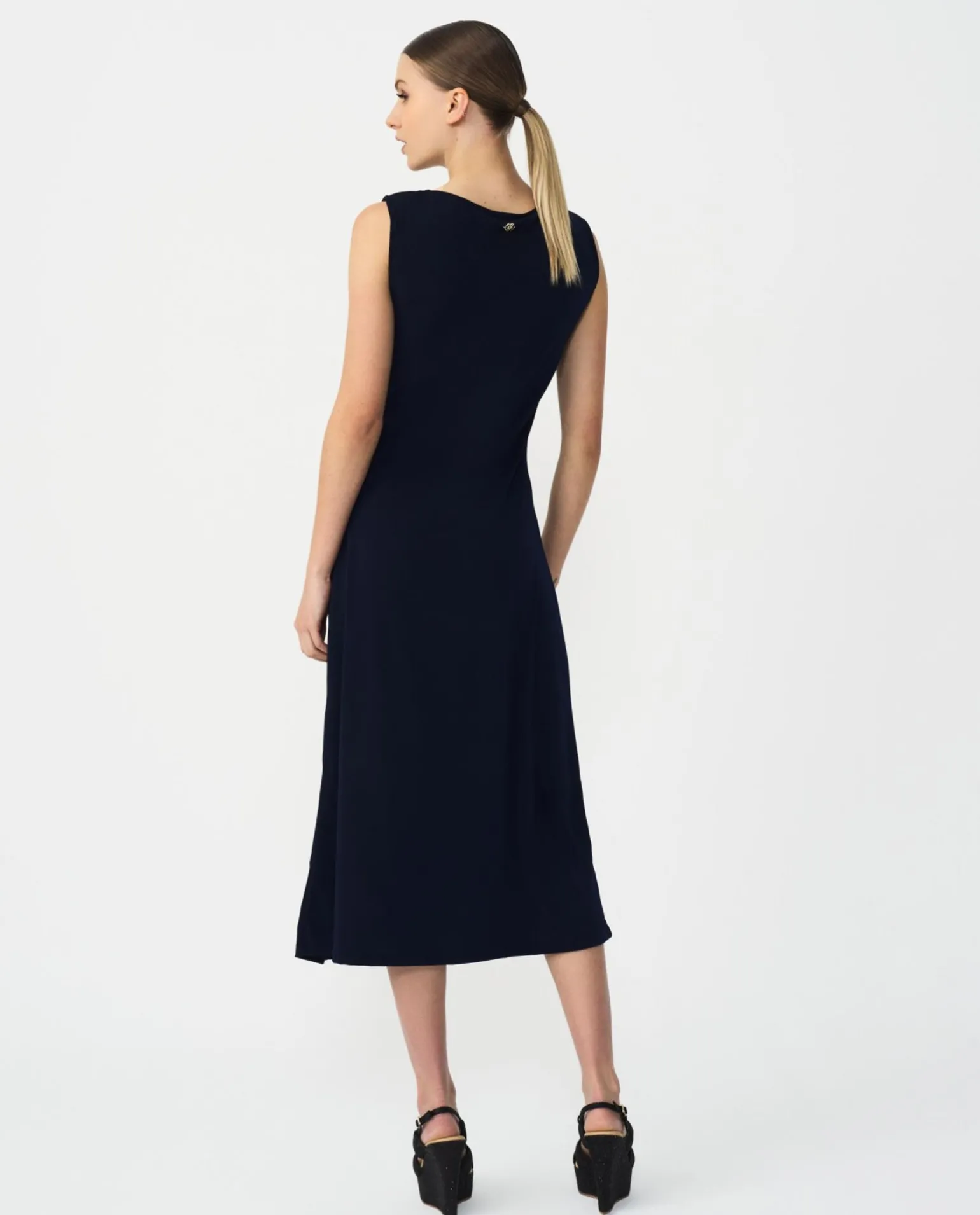 Vestido Aro Cintura Punto Marino