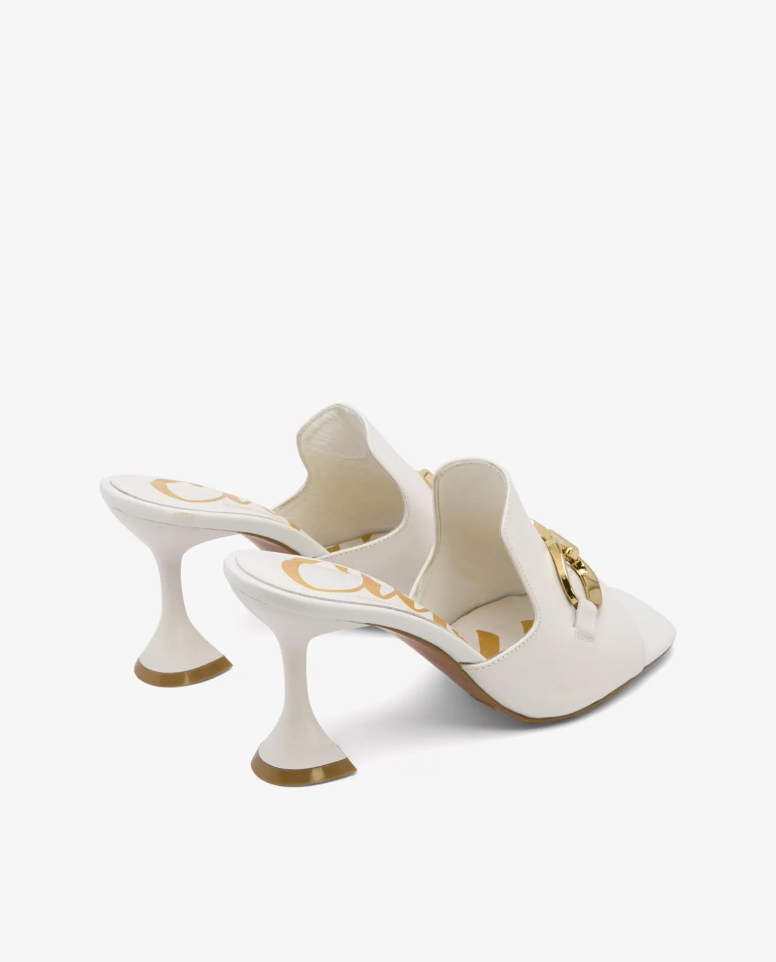 Zueco Adorno Napa Blanco