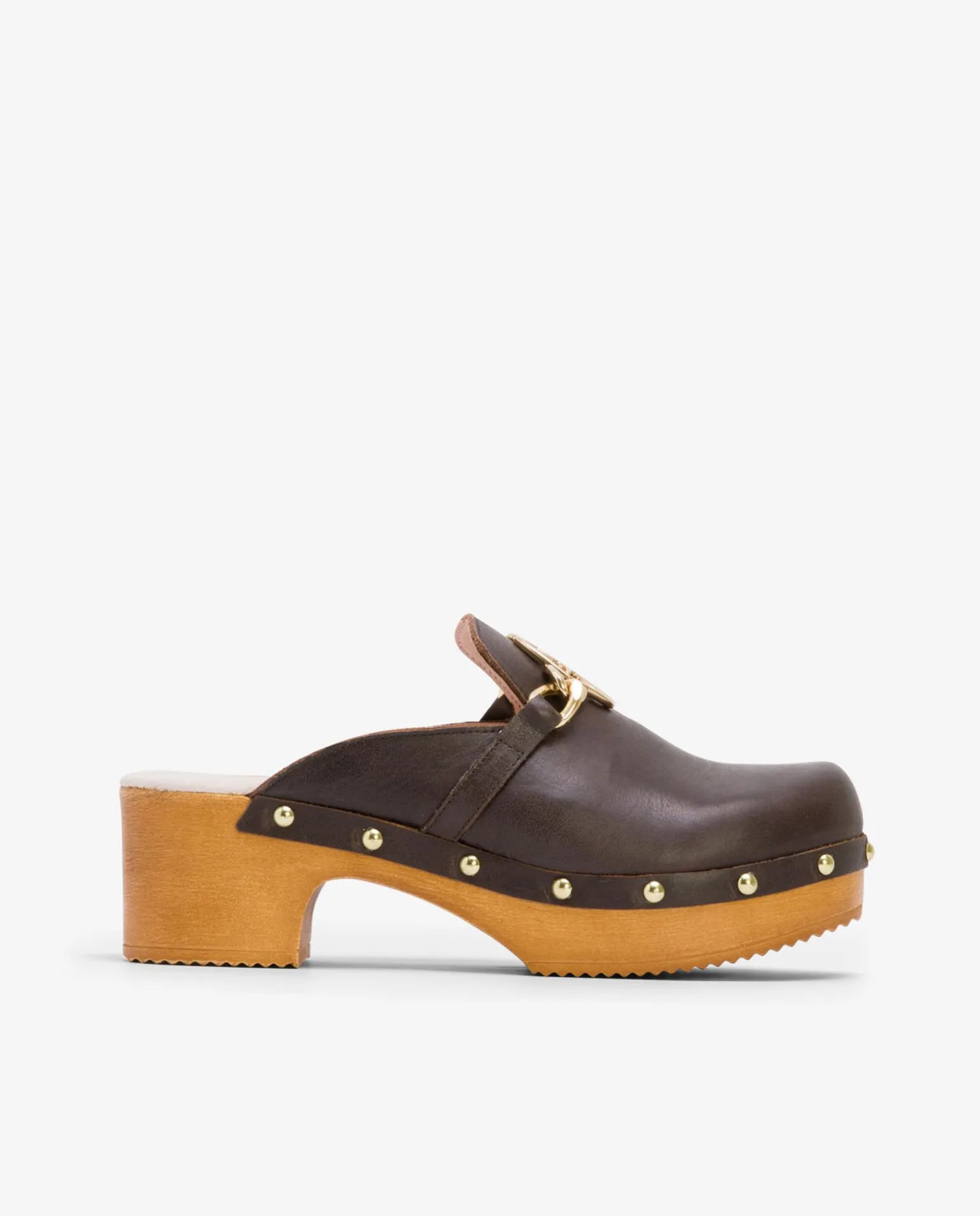 Zueco Adorno Napa Marron